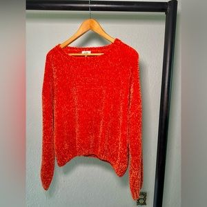 Orange Sweater